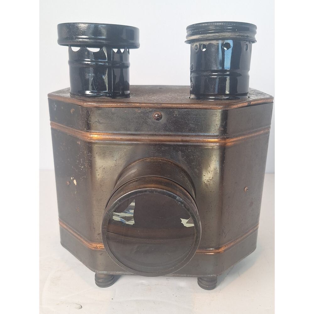 C. White Radiopticon Opaque Picture Projector Electric North Bennington VT USA